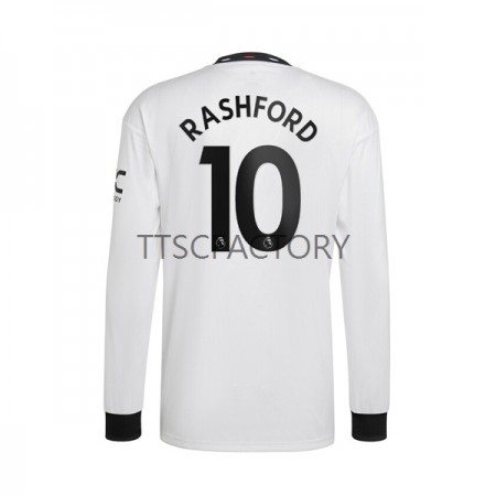 Billiga Fotbollströjor Manchester United Rashford 10 Borta tröja 2022/23 Långärmad